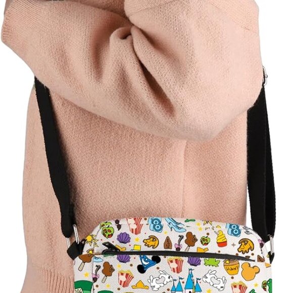 Chic Small World Magic Castle Shoulder Bag - Perfect for Outdoor Activities - Picture 7 of 7